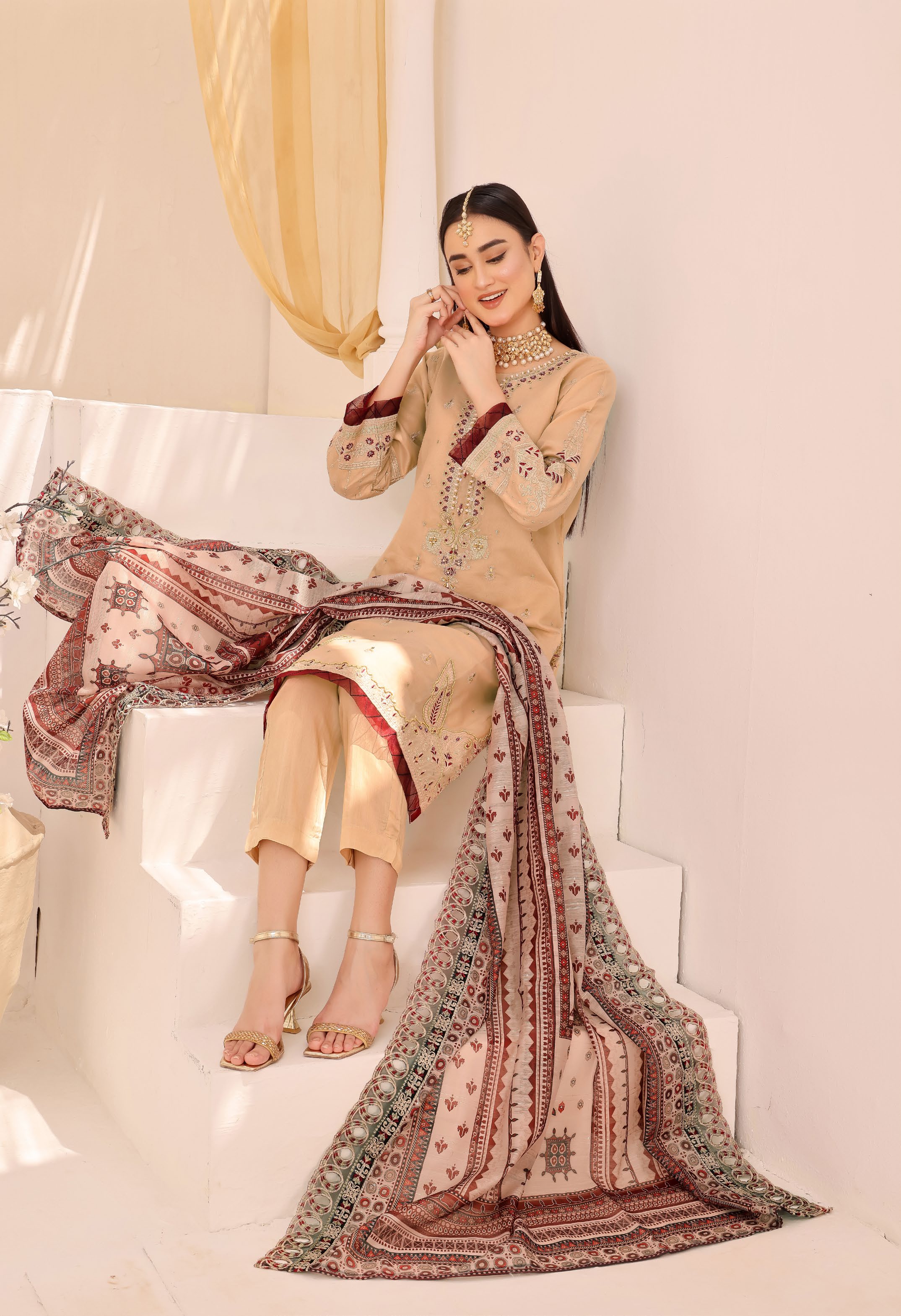 RANG-E-HAYA Stitched (L) SF-4542